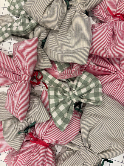Gingham Bow